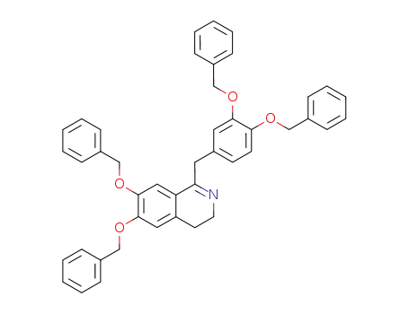 6,7-bis-benzyloxy-1-(3,4-bis-benzyloxy-benzyl)-3,4-dihydro-isoquinoline