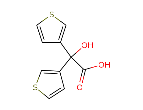 2-hydroxy-2,2-di(thiophen-3-yl)acetic acid