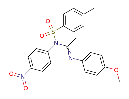 N<sup>1</sup>-Tosyl-N<sup>1</sup>-(p-nitrophenyl)-N<sup>2</sup>-(p-methoxyphenyl)acetamidine