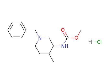CIS-METHYL 1-BENZYL-4-METHYLPIPERIDIN-3-YLCARBAMATE HYDROCHLORIDE