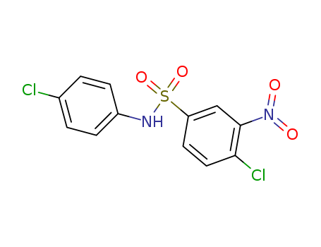 Benzenesulfonamide, 4-chloro-N-(4-chlorophenyl)-3-nitro-
