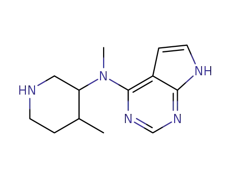 N-methyl-N-((3S,4S)-4-methylpiperidin-3-yl)-7H-pyrrolo[2,3-d]pyrimidin-4-amine