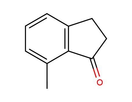 Molecular Structure of 39627-61-7 (7-Methyl-1-Indanone)