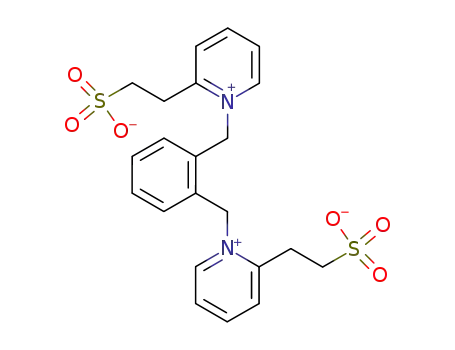 Molecular Structure of 64794-67-8 (1,1'-[1,2-phenylenebis(methylene)]bis[2-(2-sulphonatoethyl)pyridinium])