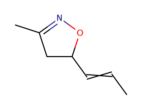 Isoxazole, 4,5-dihydro-3-methyl-5-(1-propenyl)-