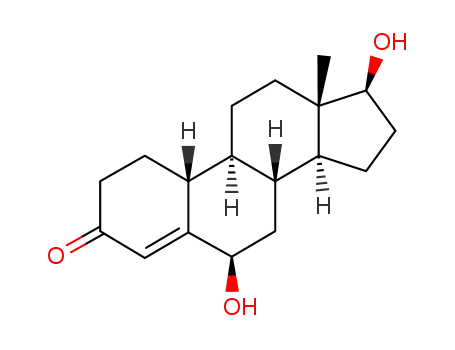 Molecular Structure of 4146-29-6 (4-Estren-6beta,17beta-diol-3-one)