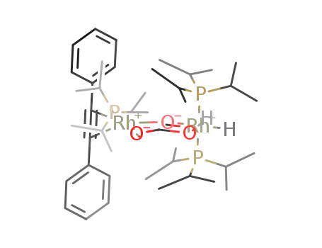 dihydrido(carbonato)(diphenylacetylene)tris(triisopropylphosphine)rhodium(III)