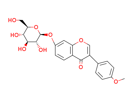 4H-1-Benzopyran-4-one,7-(b-D-glucopyranosyloxy)-3-(4-methoxyphenyl)-