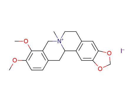 Molecular Structure of 61774-67-2 ((-)-N-methylcanadine iodide)