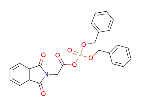 (<i>N</i>,<i>N</i>-phthaloyl-glycyl)-phosphoric acid dibenzyl ester