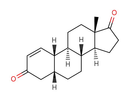 Molecular Structure of 101469-27-6 ((5β)-Estr-1-ene-3,17-dione)