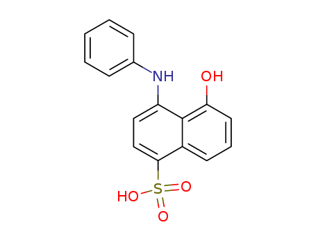 4-anilino-5-hydroxy-naphthalene-1-sulfonic acid