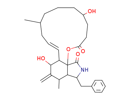 Dihydrocytochalasin B                                                                                                                                                                                   (39156-67-7)