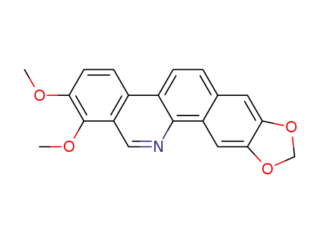 Molecular Structure of 6900-99-8 (Norchelerythrine)