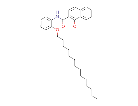 Molecular Structure of 39163-92-3 (1-HYDROXY-N-(2-TETRADECYLOXYPHENYL)-2-NAPHTHALENECARBOXAMIDE)
