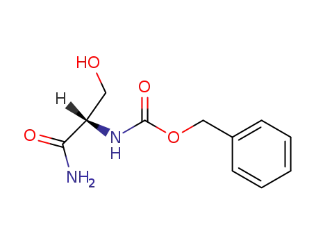 Molecular Structure of 70897-15-3 (Z-SER-NH2)