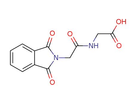 N-((1,3-Dihydro-1,3-dioxo-2H-isoindol-2-yl)acetyl)glycine cas  3916-40-3