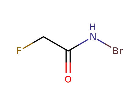 Molecular Structure of 36015-63-1 (α-fluoro-N-bromoacetamide)