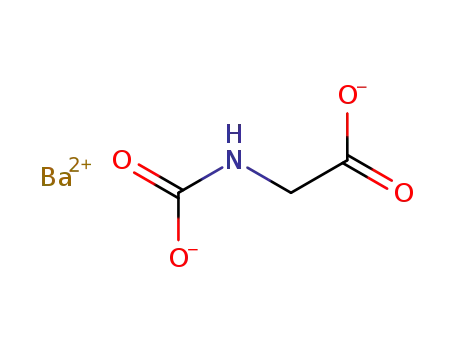 Molecular Structure of 90891-29-5 (Glycine, N-carboxy-, barium salt (1:1))