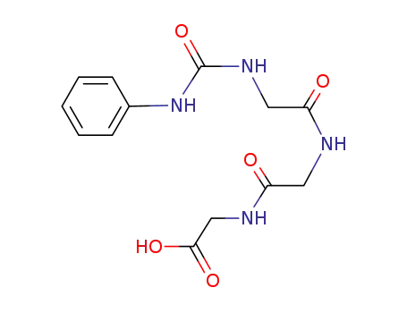 Molecular Structure of 857818-00-9 (<i>N</i>-phenylcarbamoyl-glycyl=>glycyl=>glycine)
