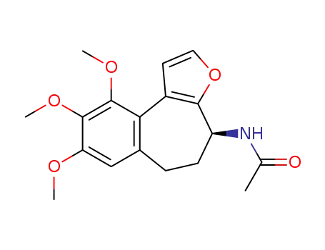 Molecular Structure of 206195-21-3 ((S)-N-7-acetylamino-12,13,14-trimethoxy-5-oxatricyclo[8.4.0.0<sup>2,6</sup>]tetradeca-1<sup>(10)</sup>,2<sup>(6)</sup>,3,11,13-pentaene)