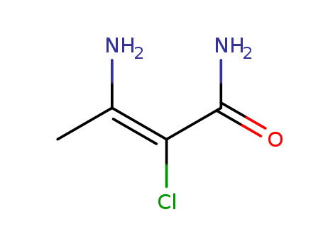 2-Butenamide,3-amino-2-chloro-