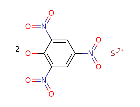 Phenol,2,4,6-trinitro-, strontium salt (2:1)