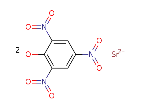 Molecular Structure of 34069-88-0 (strontium dipicrate)