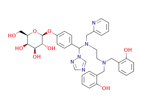 C<sub>37</sub>H<sub>42</sub>N<sub>6</sub>O<sub>8</sub>