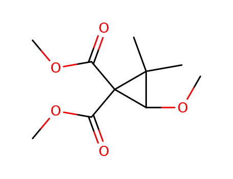 1,1-Cyclopropanedicarboxylic acid, 3-methoxy-2,2-dimethyl-, dimethyl
ester
