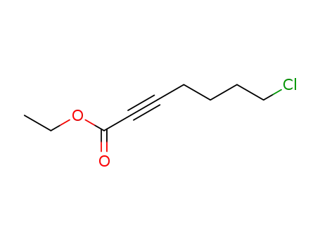 7-Chlor-heptin-<sup>(2)</sup>-saeure-ethylester