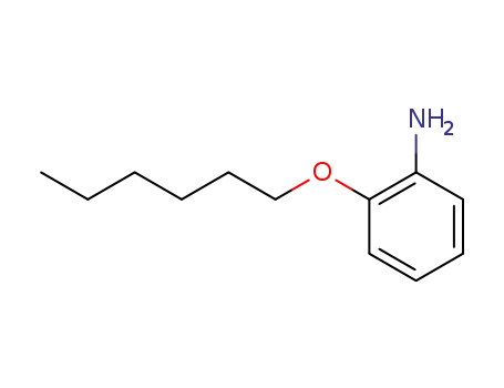 Molecular Structure of 52464-50-3 (Benzenamine, 2-(hexyloxy)-)