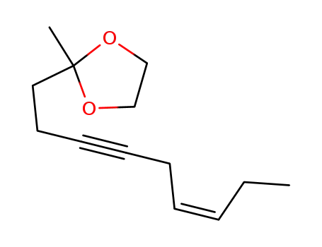 2-methyl-2-non-6<i>c</i>-en-3-ynyl-[1,3]dioxolane
