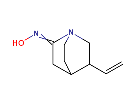 1-Azabicyclo[2.2.2]octan-2-one,5-ethenyl-, oxime cas  7511-12-8