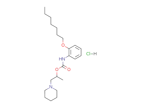 1-[2-({[2-(heptyloxy)phenyl]carbamoyl}oxy)propyl]piperidinium chloride