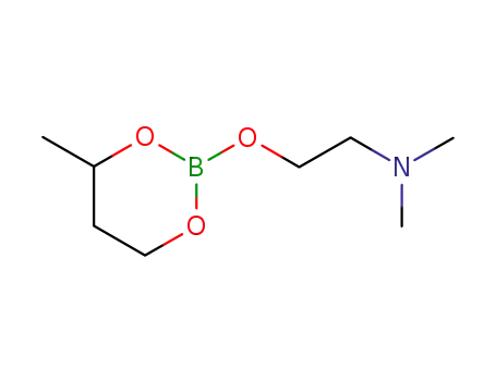 Molecular Structure of 7024-33-1 (DIMETHYL-[2-(4-METHYL-[1,3,2]DIOXABORINAN--YLOXY)-ETHYL]-AMINE)