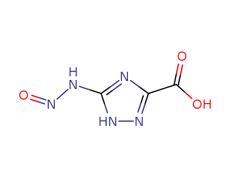 Molecular Structure of 463340-82-1 (1H-1,2,4-Triazole-3-carboxylicacid,5-(nitrosoamino)-(9CI))
