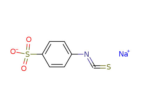 Molecular Structure of 17614-69-6 (4-ISOTHIOCYANATOBENZENESULFONIC ACID, SODIUM SALT MONOHYDRATE)