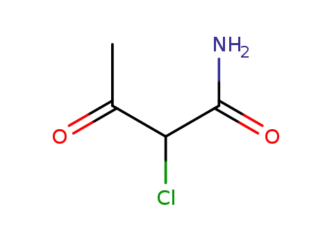 Molecular Structure of 67271-66-3 (2-chloroacetoacetamide)