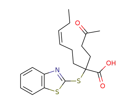 2-benzothiazol-2-ylsulfanyl-2-(3-oxo-butyl)-oct-5<i>c</i>-enoic acid