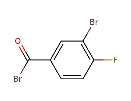 3-Bromo-4-fluorobenzoyl bromide cas  78239-66-4