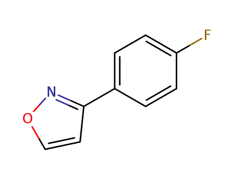 Isoxazole, 3-(4-fluorophenyl)- (9CI)