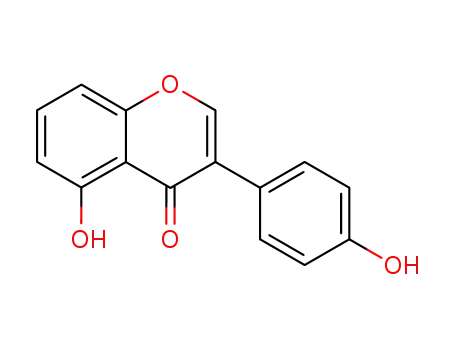 Molecular Structure of 148356-24-5 (5-hydroxy-3-(4-hydroxyphenyl)-4H-1-benzopyran-4-one)