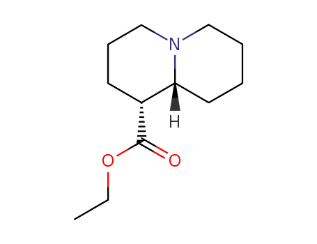 Molecular Structure of 16100-91-7 (Ethyl (1R,9aR)-Octahydro-2H-quinolizine-1-carboxylate)