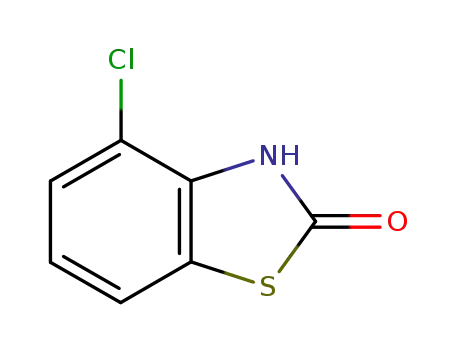 Molecular Structure of 39205-62-4 (4-Choro-2(3H)-benzothiazolone)