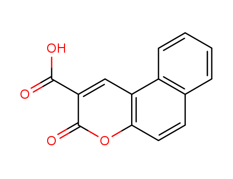 3-Oxo-3H-benzo[f]chromene-2-carboxylic acid 4361-00-6