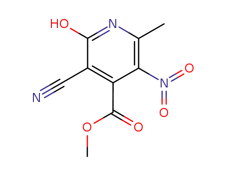 3-cyano-2-hydroxy-6-methyl-5-nitro-isonicotinic acid methyl ester