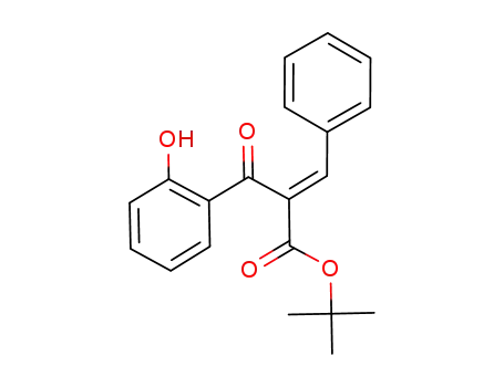 tert-butyl (E)-2-(2-hydroxyphenylcarbonyl)-3-phenylprop-2-enoate
