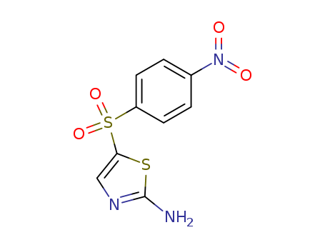 5-(4-Nitrophenylsulfonyl)thiazole-2-amine cas  39565-05-4