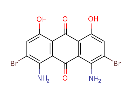 9,10-Anthracenedione,1,8-diamino-2,7-dibromo-4,5-dihydroxy-